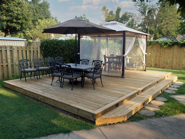 Floating Deck Installation in Los Gatos
