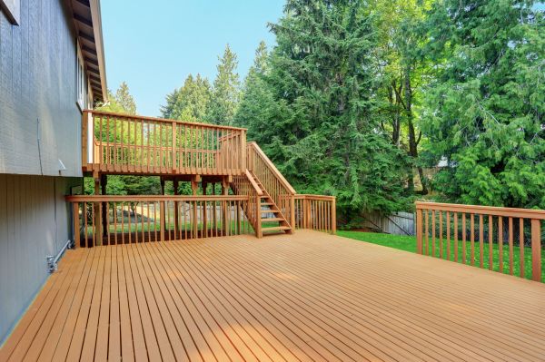 Multi Level Deck Installation in Los Gatos