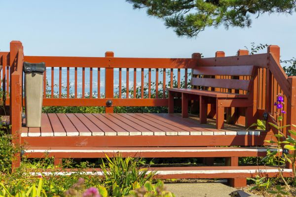 Redwood Deck Construction in Los Gatos