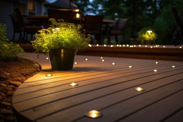 Ground Level Deck Construction in Los Gatos